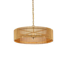 Currey and Company 9000-1490 Lavenham Chandelier in Brushed Brass