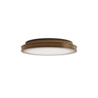 Currey and Company 9999-0089 Aydan Flush Mount in Natural/Brushed Brass
