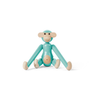 Kay Bojesen 39801 Monkey Wooden Figurine in Turquoise