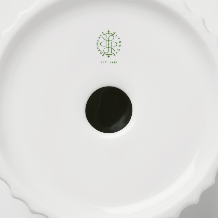 Lyngby Porcelæn 201466 Tura Candle Holder in White