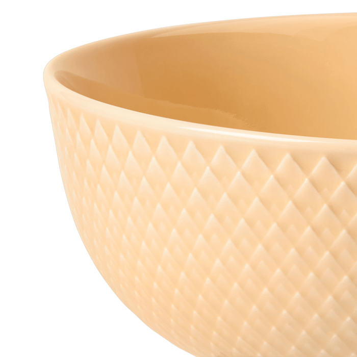 Lyngby Porcelæn 201914 Rhombe Color Bowl in Sand
