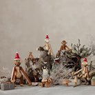 Kay Bojesen 39236 Santa's Cap for Wooden Figurines in Red/White