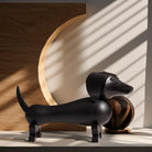 Kay Bojesen 39536 Dog Wooden Figurine in Dark Stained Oak