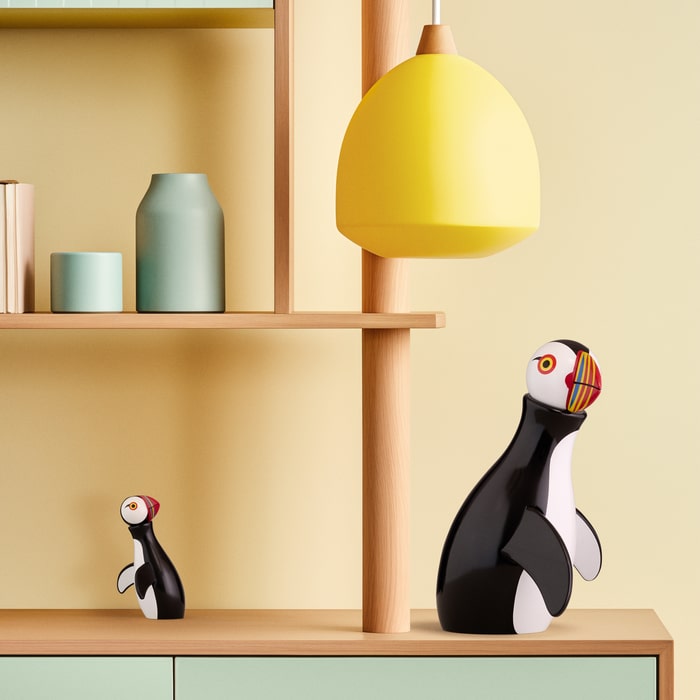 Kay Bojesen 39544 Puffin Wooden Figurine in Multi