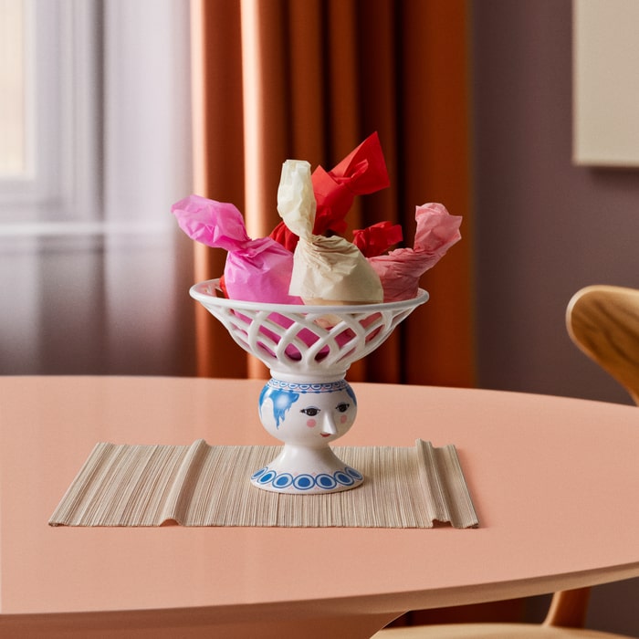 Bjørn Wiinblad 53045 Dora Fruit Bowl in Blue
