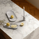 Lyngby Porcelæn 201468 Tura Oval Serving Dish in White