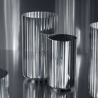Lyngby Porcelæn 202300 Lyngby Vase in Steel