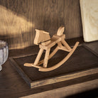 Kay Bojesen 39227 Rocking Horse Wooden Figurine in Beech
