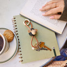 Kay Bojesen 39582 Monkey Bag Charm in Dark Grey