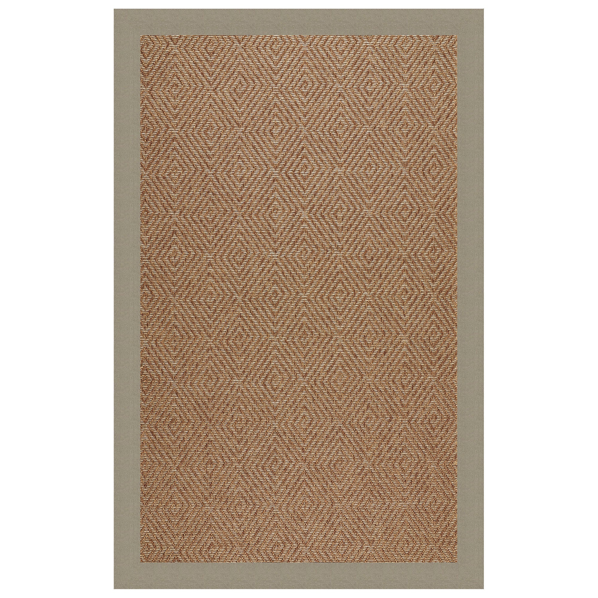 Islamorada-Diamond Canvas Taupe