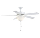 Meridian M2018WHRV 52" Ceiling Fan in White