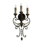 Cyan Canada - 03009 - Three Light Wall Bracket - Meriel - Antiqued Sienna