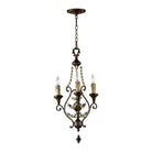 Cyan Canada - 03010 - Three Light Chandelier - Meriel - Antiqued Sienna