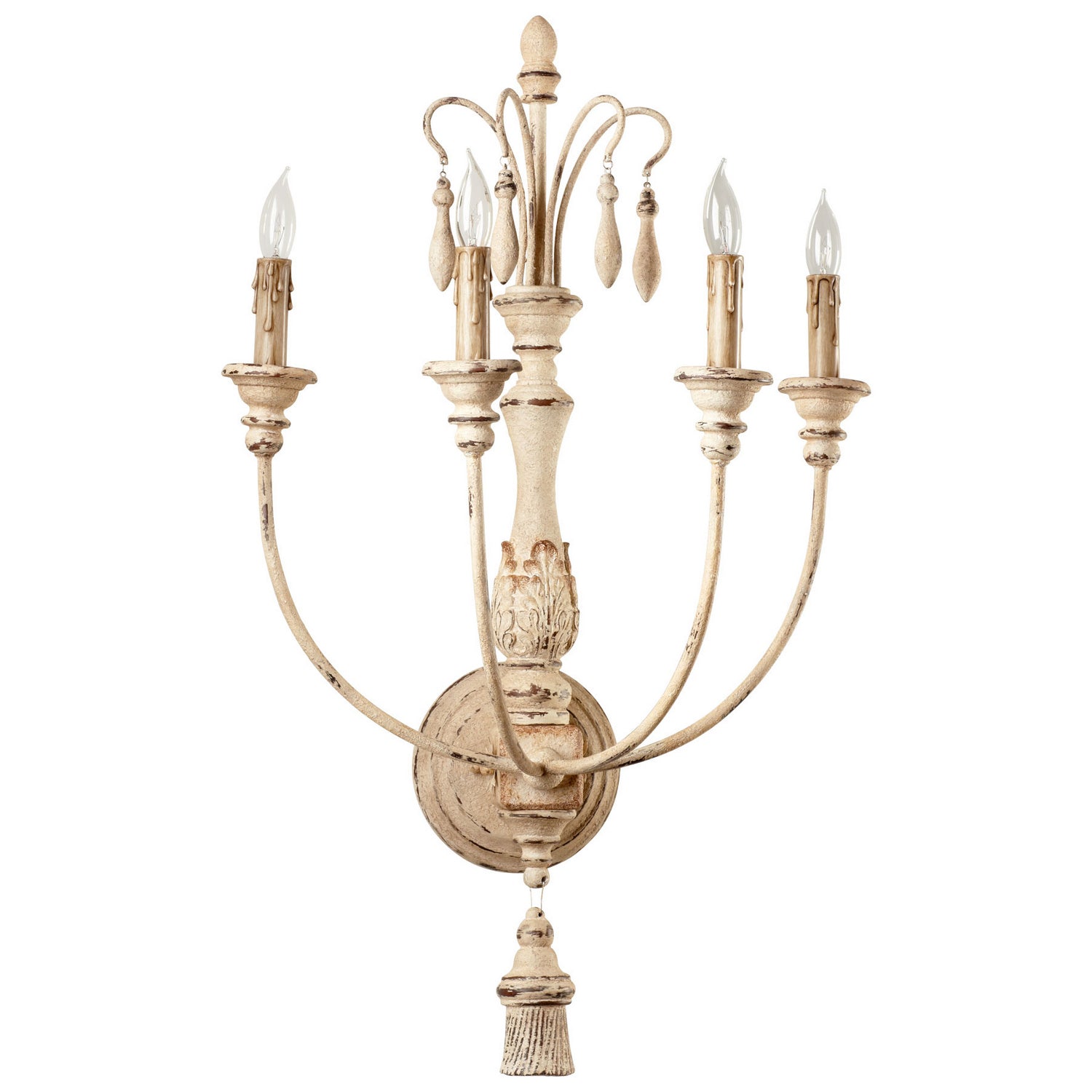 Cyan Canada - 04636 - Four Light Wall Bracket - Maison - Persian White