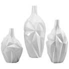 Cyan Canada - 05000 - Vase - Glacier - Gloss White Glaze