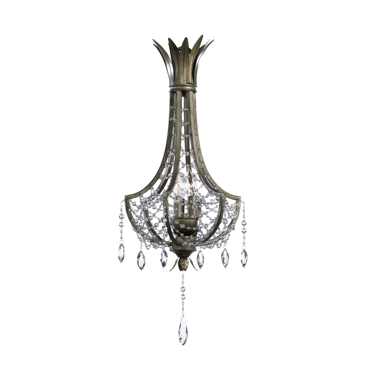 Cyan Canada - 6492-3-33 - Three Light Pendant - Luciana - St. Regis Bronze