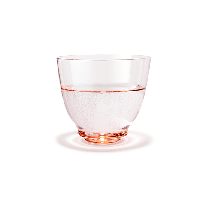 Holmegaard 4300484 Flow Tumbler in Champagne