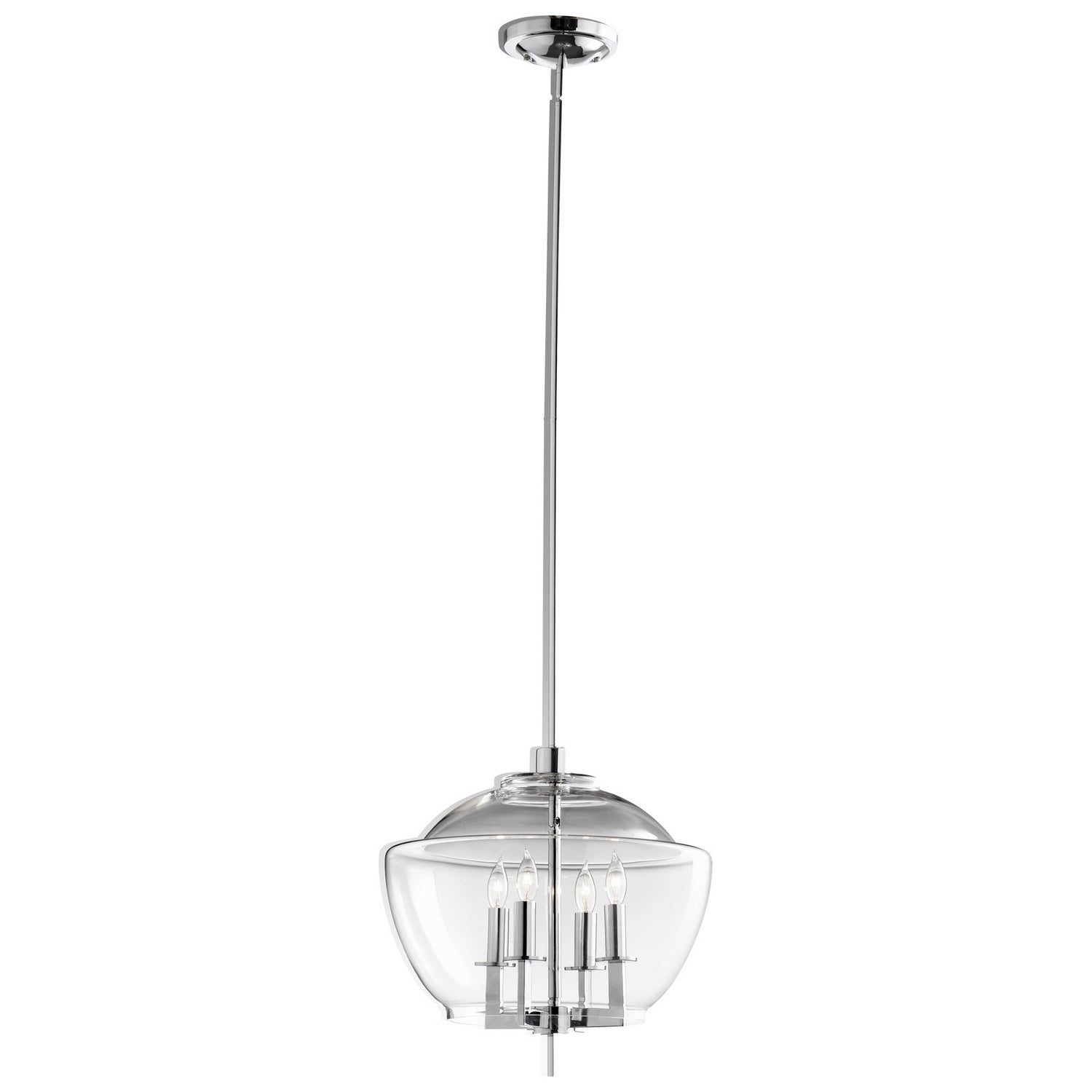 Cyan Canada - 05721 - Four Light Pendant - Empoli - Chrome