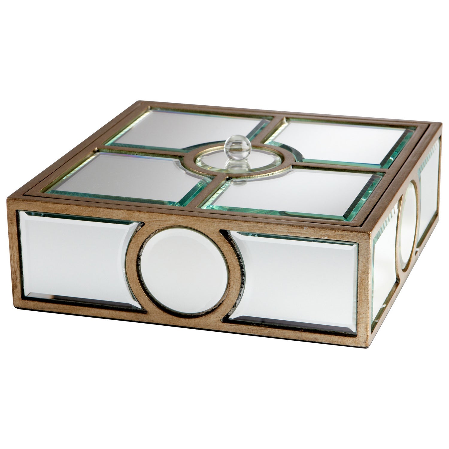 Cyan Canada - 05935 - Container - Through The Lens - Clear And Gold