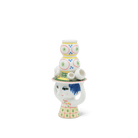 Bjørn Wiinblad 54052 Lady with Hat Candle Holder in Pink