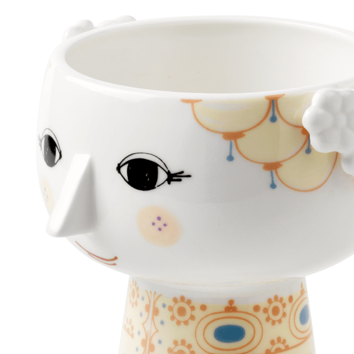 Bjørn Wiinblad 56510 Eva Vase in Soft Yellow