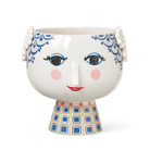 Bjørn Wiinblad 56520 Eva Flowerpot on Base in Blue