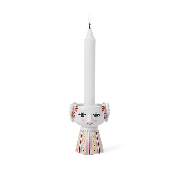 Bjørn Wiinblad 56550 Eva Candle Holder in Lavender