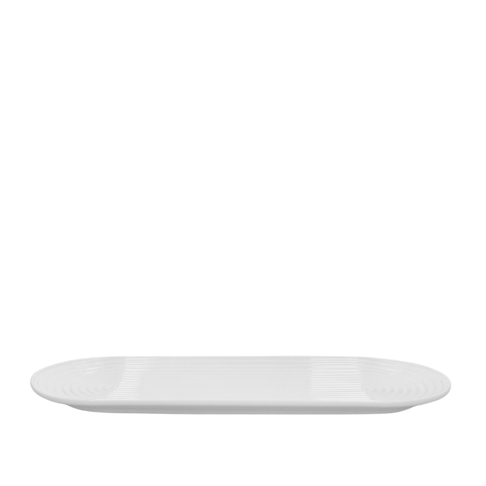 Lyngby Porcelæn 201468 Tura Oval Serving Dish in White