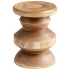 Cyan Canada - 05984 - Stool - Summer Swirl - Walnut