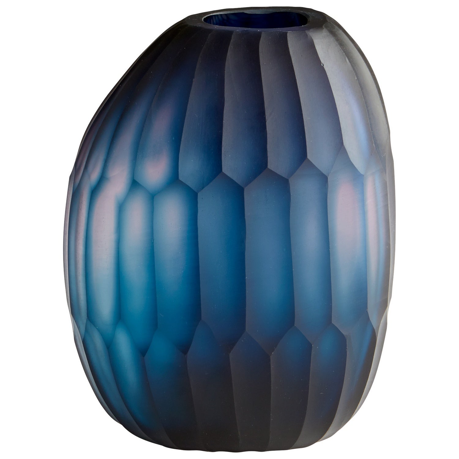 Cyan Canada - 06764 - Vase - Edmonton - Blue