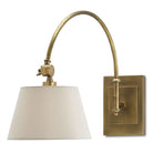 Currey and Company 5000-0003 Ashby Wall Sconce in Antique Brass