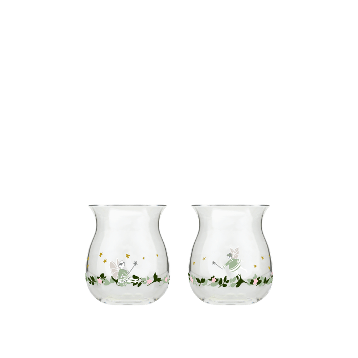 Holmegaard 4800634 Christmas Tea Light Holder 2026 (Set of 2) in Multi