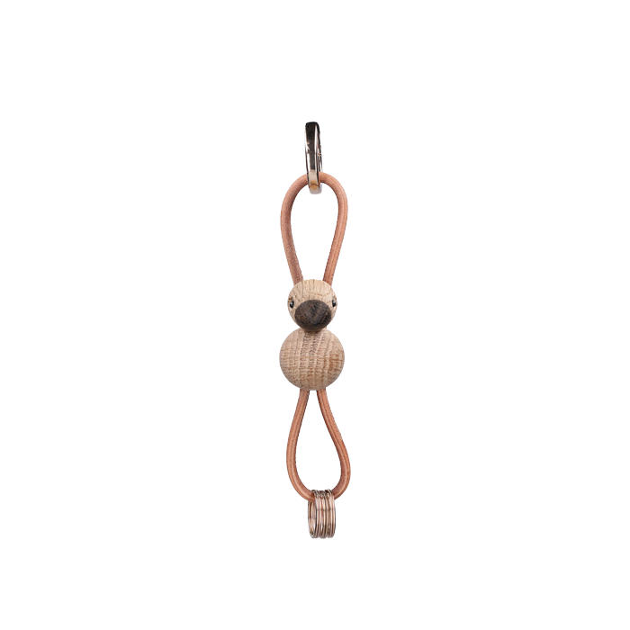 Kay Bojesen 39665 Bird Bag Charm in Oak