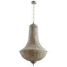 Cyan Canada - 07243 - Five Light Pendant - Dorija - Antique Silver