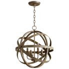 Cyan Canada - 07965 - Four Light Pendant - Gladwin - Distressed Zinc