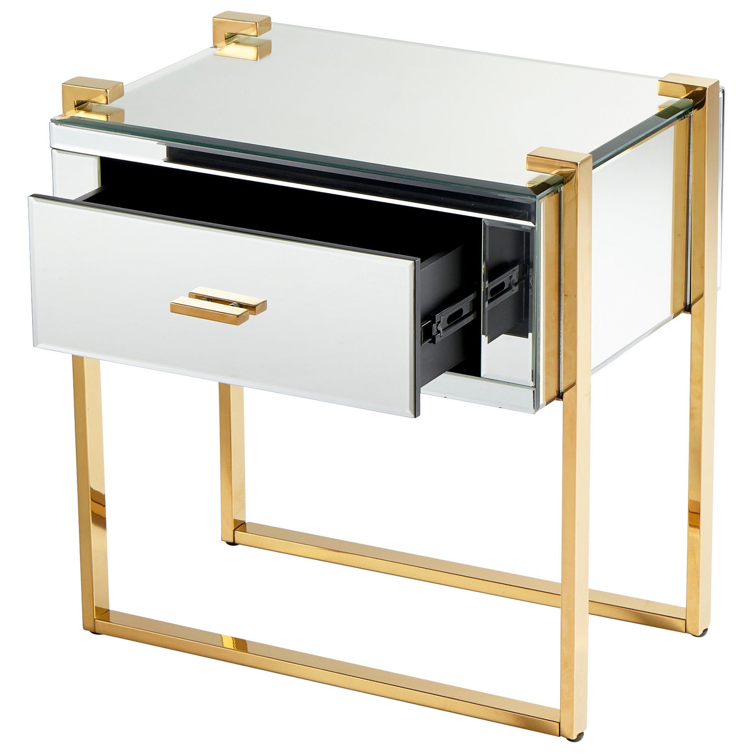 Cyan Canada - 08729 - Side Table - St. Clair - Aged Brass
