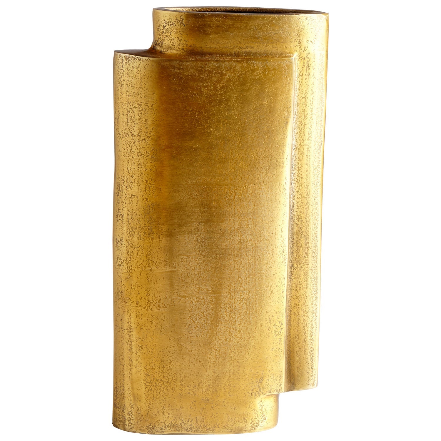 Cyan Canada - 08952 - Vase - A Step Up - Antique Brass