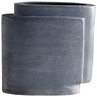 Cyan Canada - 08957 - Vase - A Step Up - Zinc