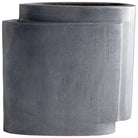 Cyan Canada - 08958 - Vase - A Step Up - Zinc