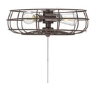 Meridian M2028ORB Three Light Fan Light Kit in Oil Rubbed Bronze