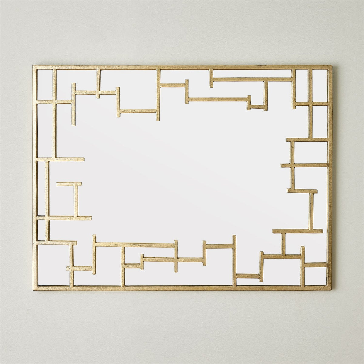 Fracture Wall Mirror | Global Views – The Rug District