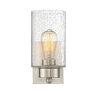 Meridian M90013BN One Light Wall Sconce in Brushed Nickel