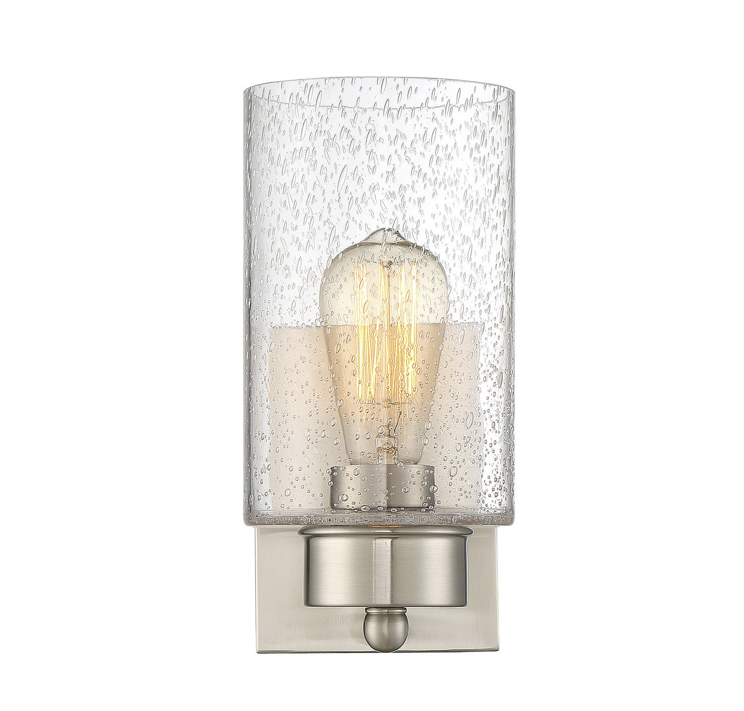 Meridian M90013BN One Light Wall Sconce in Brushed Nickel