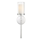 Meridian M90016CH One Light Wall Sconce in Chrome