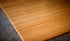Natural Chair Mat Deluxe Bamboo with lip