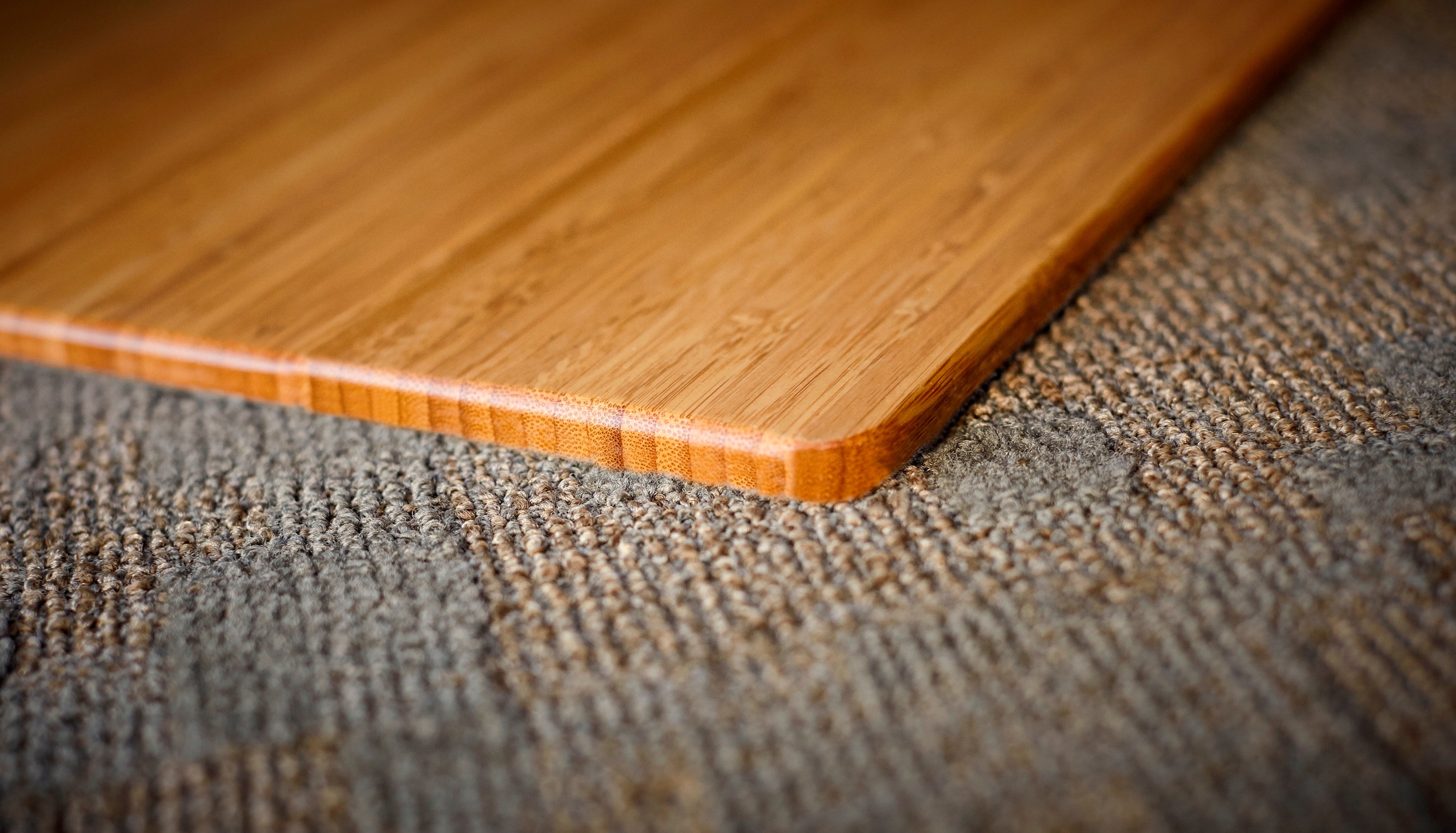 Natural Chair Mat Standard Bamboo