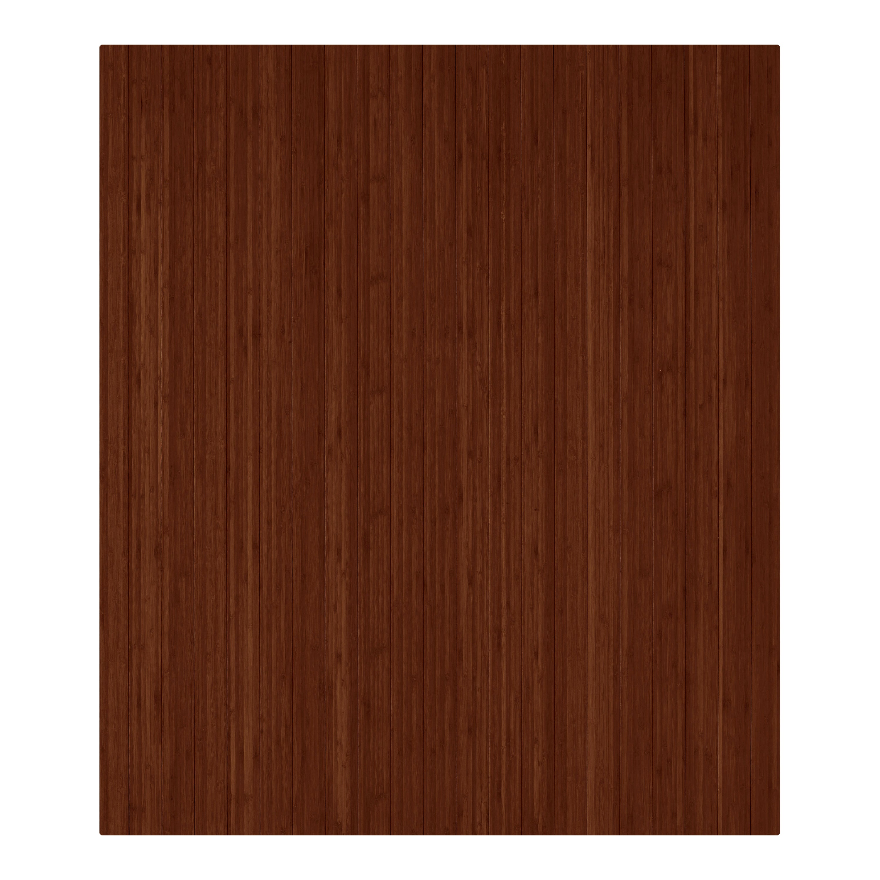 Walnut Chair Mat Standard Bamboo