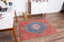 Meknes 1/2 Chair Mat Red & Blue