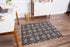 Alhambra 1/2 Chair Mat Black & Gray