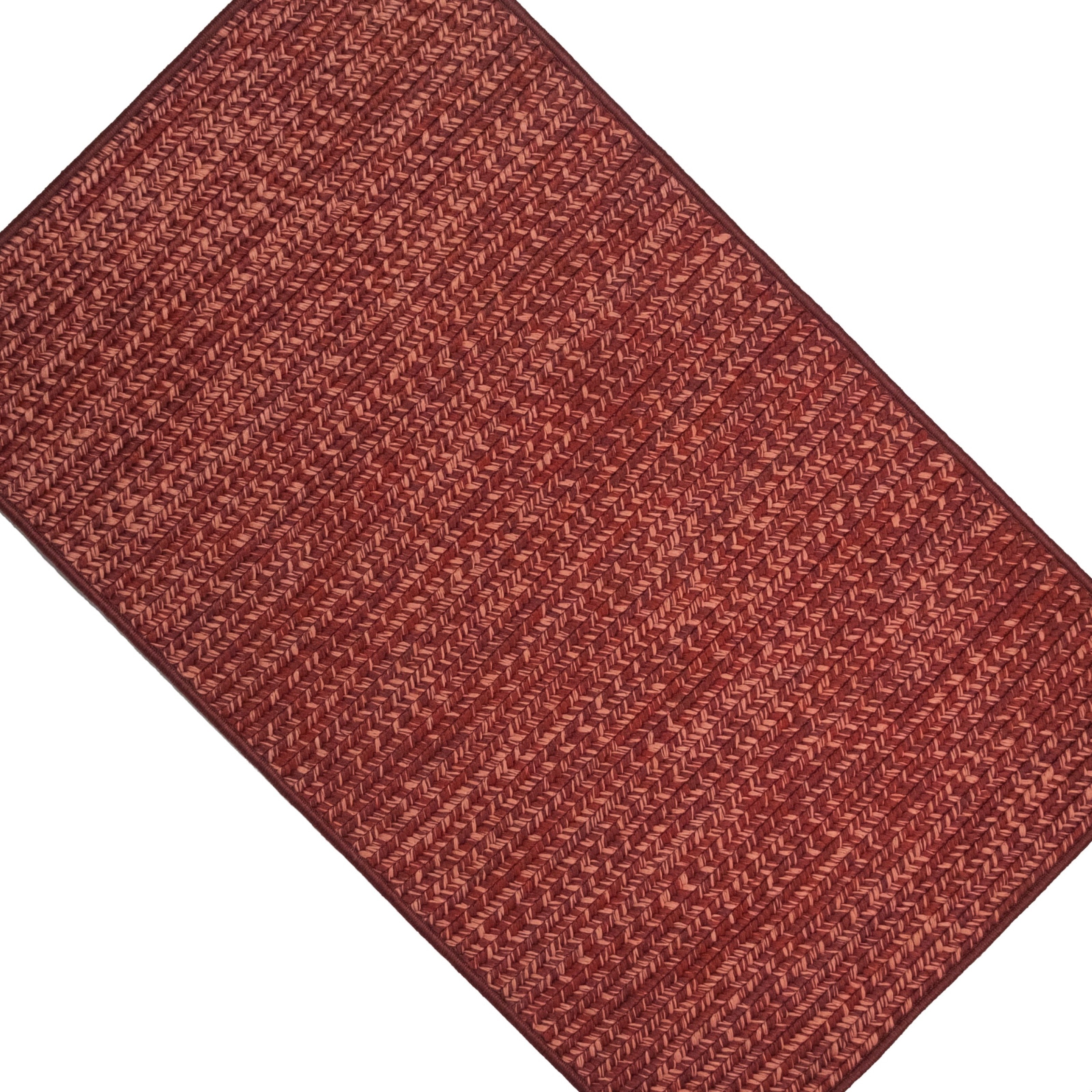 Crestwood Tweed Rugs Autumn Red CR48